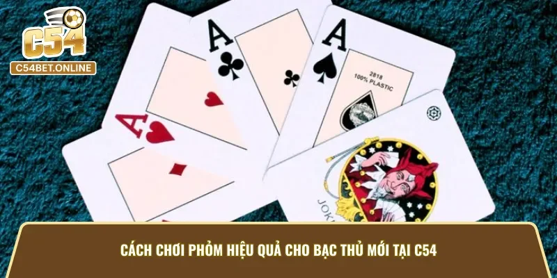 Cách triển khai một ván bài Phỏm C54 cực đơn giản